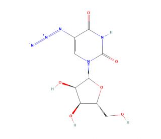 5-Azido Uridine (CAS 1355028-82-8) - chemical structure image