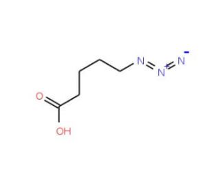 5-Azidopentanoic acid (CAS 79583-98-5) - chemical structure image