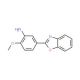 5-Benzooxazol-2-yl-2-methoxy-phenylamine - chemical structure image