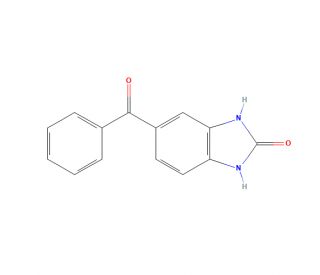 5-Benzoyl-1,3-dihydro-2H-benzimidazol-2-one (CAS 21472-33-3) - chemical structure image