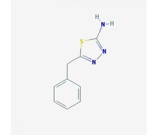 5-Benzyl-[1,3,4]thiadiazol-2-ylamine (CAS 16502-08-2) - chemical structure image