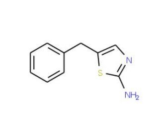 5-benzyl-1,3-thiazol-2-amine (CAS 121952-97-4) - chemical structure image