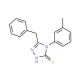 5-benzyl-4-(3-methylphenyl)-4H-1,2,4-triazole-3-thiol - chemical structure image