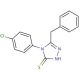 5-benzyl-4-(4-chlorophenyl)-4H-1,2,4-triazole-3-thiol - chemical structure image