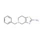 5-benzyl-4,5,6,7-tetrahydro[1,3]thiazolo[4,5-c]pyridin-2-amine - chemical structure image