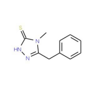5-benzyl-4-methyl-4H-1,2,4-triazole-3-thiol (CAS 51291-31-7) - chemical structure image