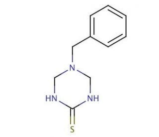 5-Benzylhexahydro-1,3,5-triazine-2-thione - chemical structure image