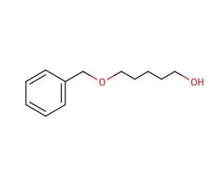 5-Benzyloxy-1-pentanol (CAS 4541-15-5) - chemical structure image