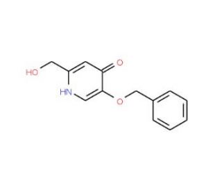 5-(Benzyloxy)-2-(hydroxymethyl)-4-pyridinol (CAS 165948-37-8) - chemical structure image