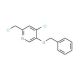 5-(Benzyloxy)-4-chloro-2-(chloromethyl)pyridine (CAS 62811-98-7) - chemical structure image