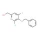 [5-(Benzyloxy)-6-chloro-4-iodo-2-pyridinyl]methanol - chemical structure image