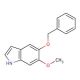 5-Benzyloxy-6-methoxyindole (CAS 4790-04-9) - chemical structure image