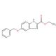 5-Benzyloxyindole-2-carboxylic acid ethyl ester (CAS 37033-95-7) - chemical structure image