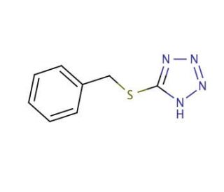 5-(Benzylthio)-1H-tetrazole solution (CAS 21871-47-6) - chemical structure image