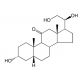 5β-Pregnan-3α,20β,21-triol-11-one - chemical structure image