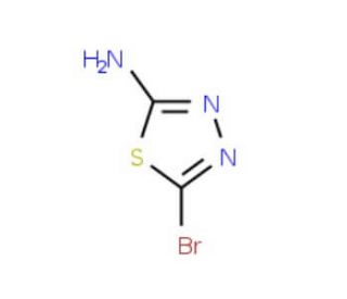 5-bromo-1,3,4-thiadiazol-2-amine (CAS 37566-39-5) - chemical structure image