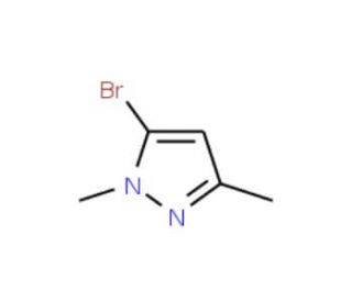 5-Bromo-1,3-dimethyl-1H-pyrazole (CAS 5744-70-7) - chemical structure image