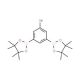 5-Bromo-1,3-phenylenediboronic acid, pinacol ester (CAS 1150561-62-8) - chemical structure image