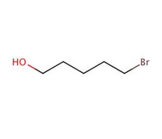 5-Bromo-1-pentanol (CAS 34626-51-2) - chemical structure image