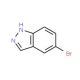 5-Bromo-1H-indazole (CAS 53857-57-1) - chemical structure image