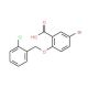 5-Bromo-2-[(2-chlorobenzyl)oxy]benzoic acid - chemical structure image
