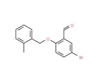 5-Bromo-2-[(2-methylbenzyl)oxy]benzaldehyde - chemical structure image