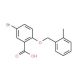 5-Bromo-2-[(2-methylbenzyl)oxy]benzoic acid - chemical structure image