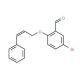 5-Bromo-2-{[(2E)-3-phenylprop-2-enyl]-oxy}benzaldehyde - chemical structure image