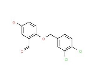 5-Bromo-2-[(3,4-dichlorobenzyl)oxy]benzaldehyde - chemical structure image