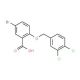 5-Bromo-2-[(3,4-dichlorobenzyl)oxy]benzoic acid - chemical structure image