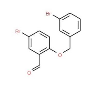 5-Bromo-2-[(3-bromobenzyl)oxy]benzaldehyde - chemical structure image