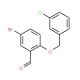 5-Bromo-2-[(3-chlorobenzyl)oxy]benzaldehyde - chemical structure image
