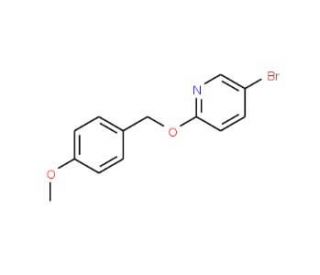 5-Bromo-2-[(4-methoxybenzyl)oxy]pyridine (CAS 663955-79-1) - chemical structure image