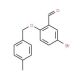 5-Bromo-2-[(4-methylbenzyl)oxy]benzaldehyde - chemical structure image