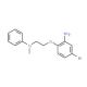 5-Bromo-2-[2-(methylanilino)ethoxy]aniline - chemical structure image