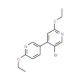 5-Bromo-2,2′-diethoxy-4,5′-bipyridine (CAS 871269-04-4) - chemical structure image