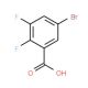 5-Bromo-2,3-difluorobenzoic acid (CAS 887585-64-0) - chemical structure image