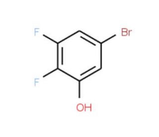 5-Bromo-2,3-difluorophenol (CAS 186590-26-1) - chemical structure image