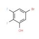 5-Bromo-2,3-difluorophenol (CAS 186590-26-1) - chemical structure image