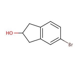 5-Bromo-2,3-dihydro-1H-inden-2-ol - chemical structure image