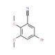 5-Bromo-2,3-dimethoxybenzonitrile (CAS 164670-73-9) - chemical structure image
