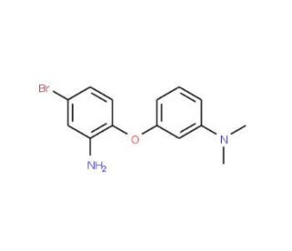 5-Bromo-2-[3-(dimethylamino)phenoxy]aniline - chemical structure image