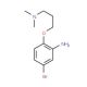 5-Bromo-2-[3-(dimethylamino)propoxy]aniline - chemical structure image