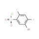 5-Bromo-2,4-difluorobenzenesulfonyl chloride (CAS 287172-61-6) - chemical structure image