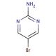 5-Bromo-2-aminopyrimidine (CAS 7752-82-1) - chemical structure image