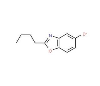 5-Bromo-2-butyl-1,3-benzoxazole - chemical structure image