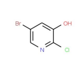 5-Bromo-2-chloro-pyridin-3-ol (CAS 286946-77-8) - chemical structure image