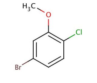 5-Bromo-2-chloroanisole (CAS 16817-43-9) - chemical structure image