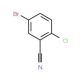 5-Bromo-2-chlorobenzonitrile (CAS 57381-44-9) - chemical structure image