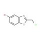 5-Bromo-2-(chloromethyl)-1,3-benzoxazole - chemical structure image
